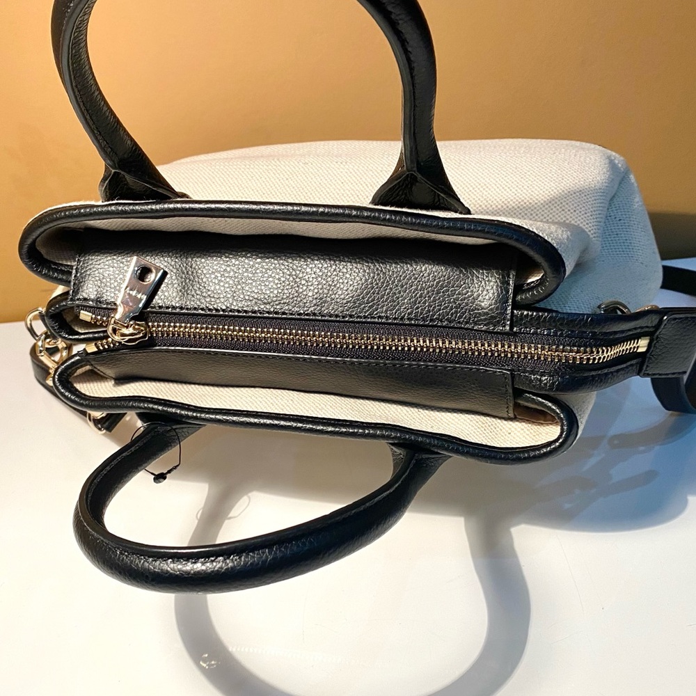 New DKNY Hutton Canvas Satchel Bag with Shoulder Strap (Store Return) - Picture 7 of 16
